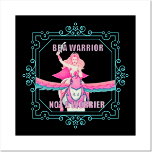Be A Warrior Posters and Art